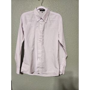 Mens white professional button up shirt xxl vska